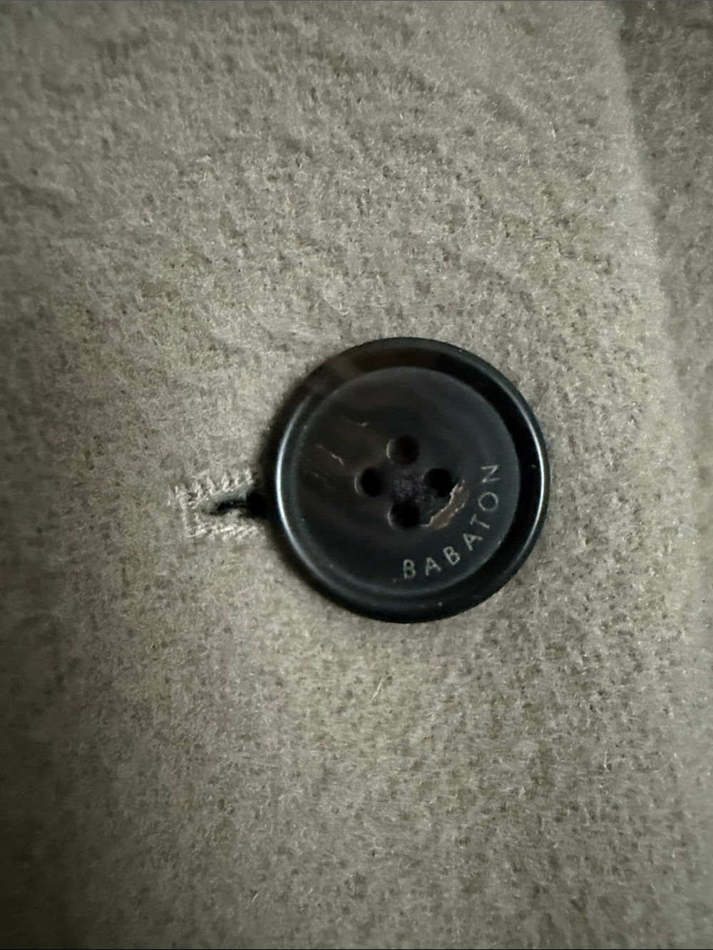 Aritzia Babaton Publication Wool Cashmere Double-Breasted Coat - Taupe (2XS) - Picture 6 of 12